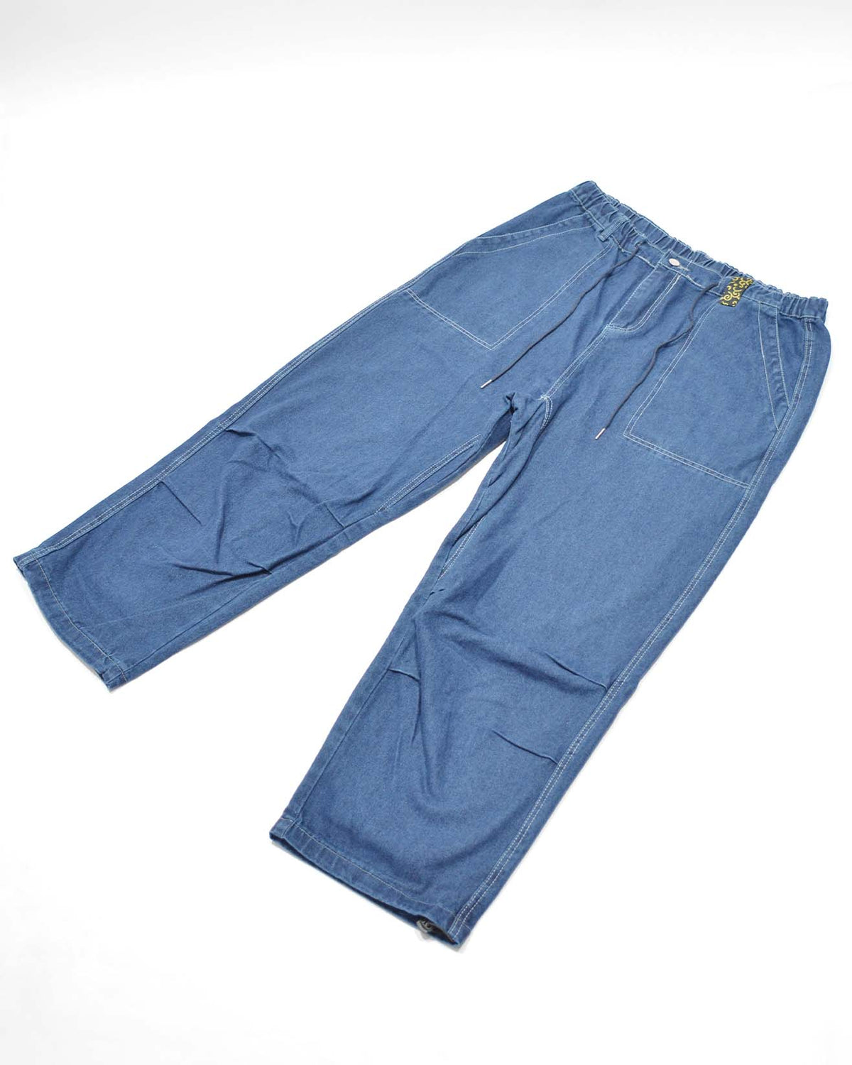01 RELAX / Drawcord Wide Denim