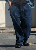 01 RELAX / Drawcord Wide Denim